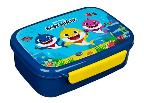 baby shark metal lunch box|baby shark lunch set.